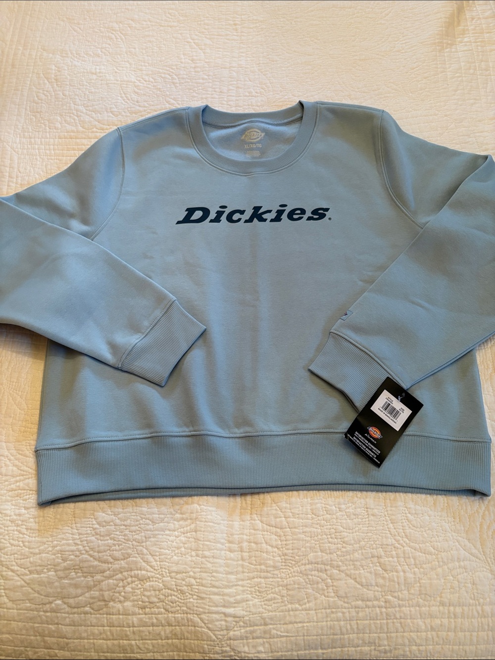 Dickies NEW blueish/green sweatshirt, XL.